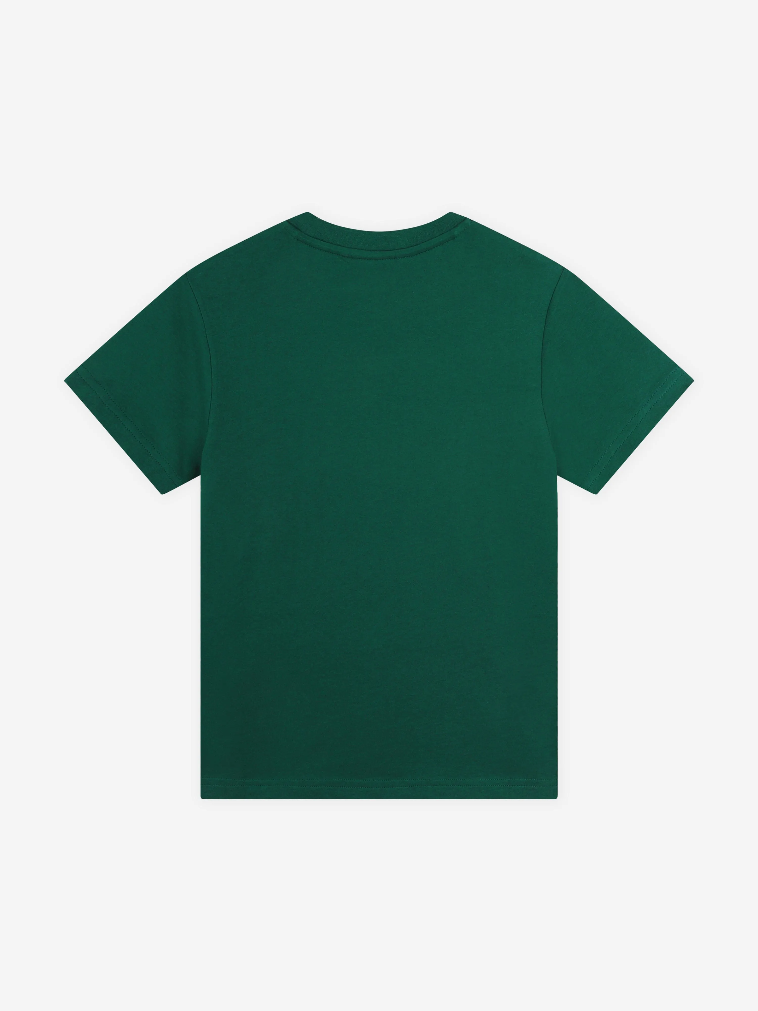 Hugo Boys Logo Print T-Shirt in Green