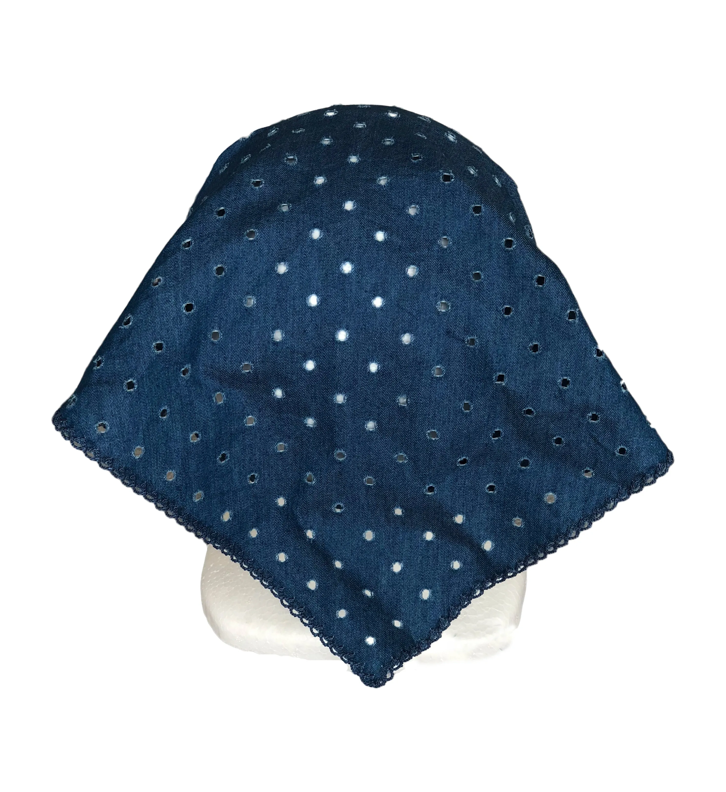 Jeans Bandana Hat for Girls