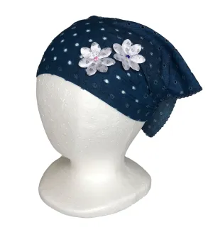 Jeans Bandana Hat for Girls