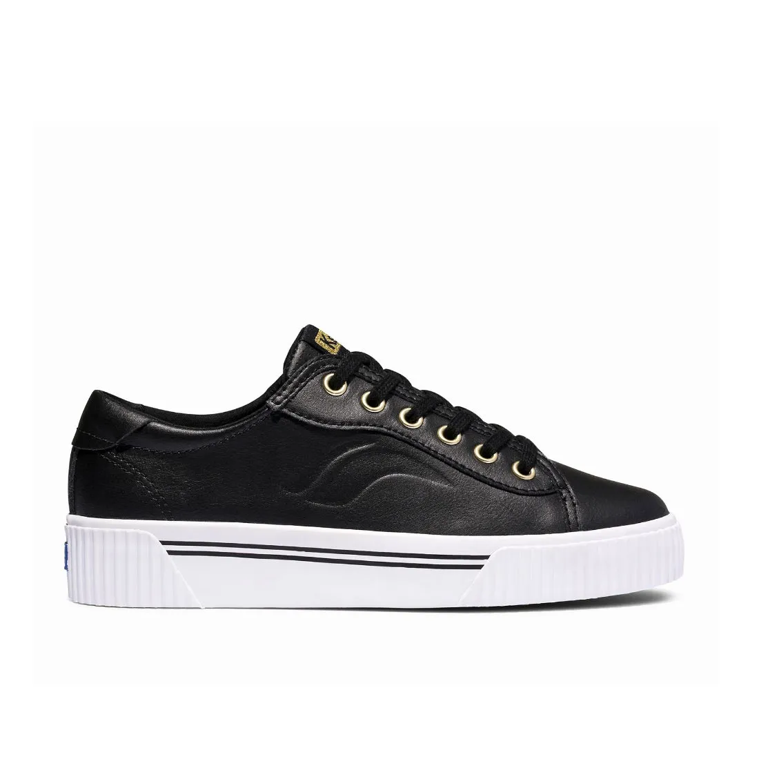 Keds Crew Kick Alto Black Leather Sneaker