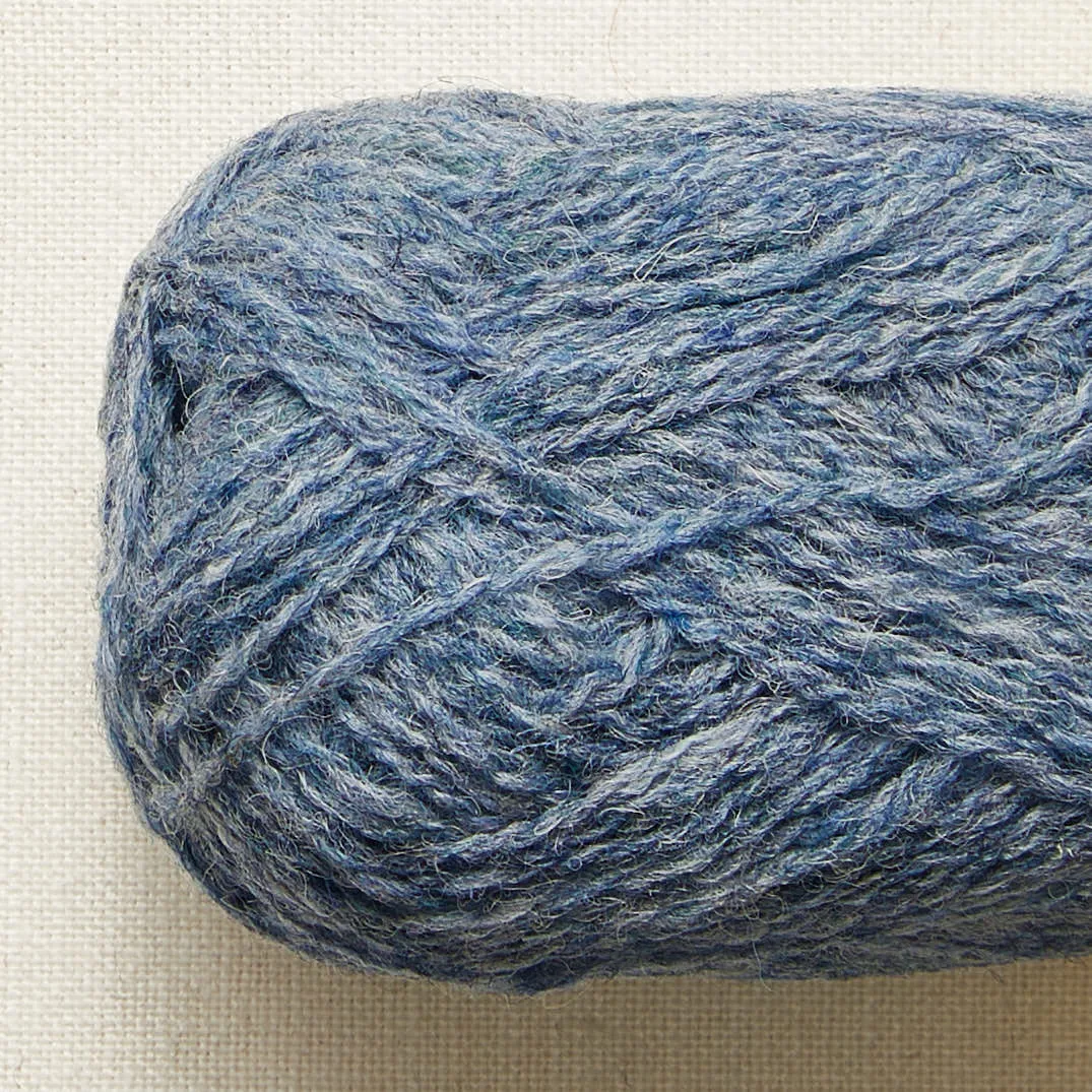 Luumu by Gudrun Johnston Using Jamieson's Shetland Spindrift and Madelinetosh Tosh Silk Cloud