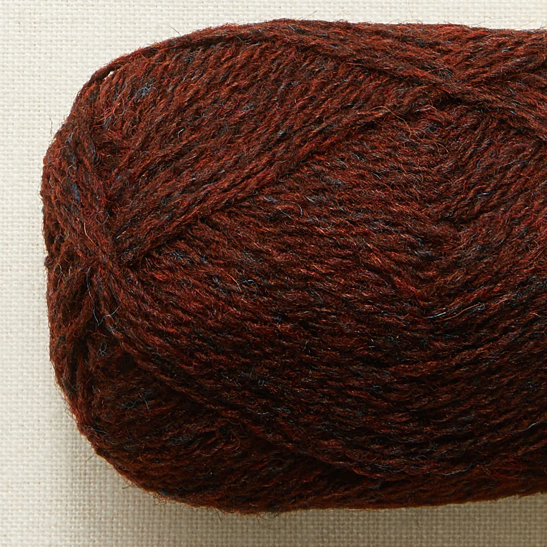 Luumu by Gudrun Johnston Using Jamieson's Shetland Spindrift and Madelinetosh Tosh Silk Cloud