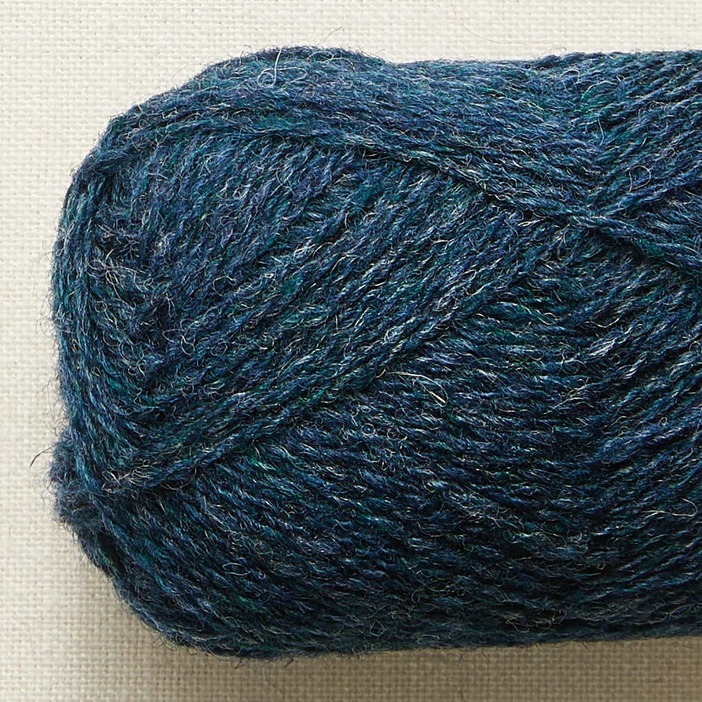 Luumu by Gudrun Johnston Using Jamieson's Shetland Spindrift and Madelinetosh Tosh Silk Cloud