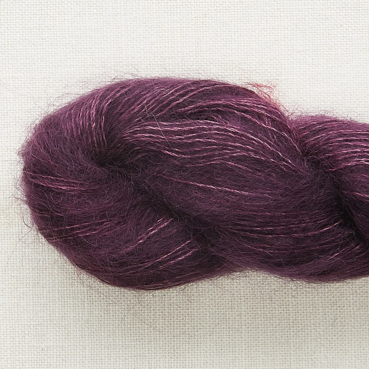 Luumu by Gudrun Johnston Using Jamieson's Shetland Spindrift and Madelinetosh Tosh Silk Cloud