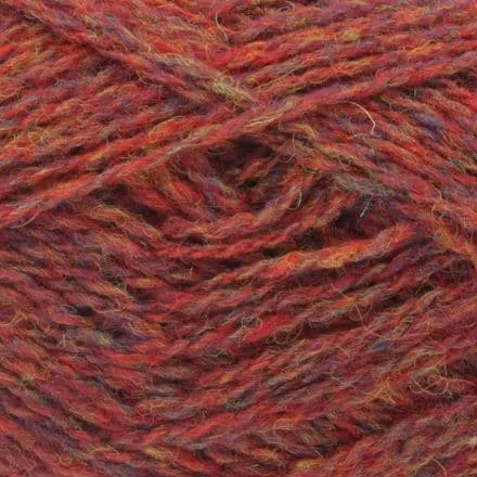 Luumu by Gudrun Johnston Using Jamieson's Shetland Spindrift and Madelinetosh Tosh Silk Cloud