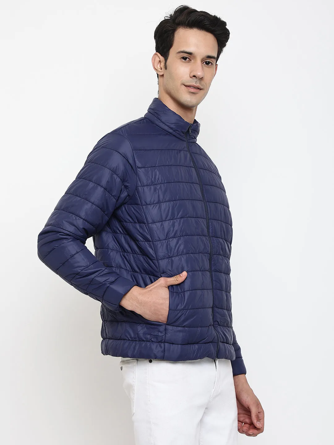 Men Blue Jacket