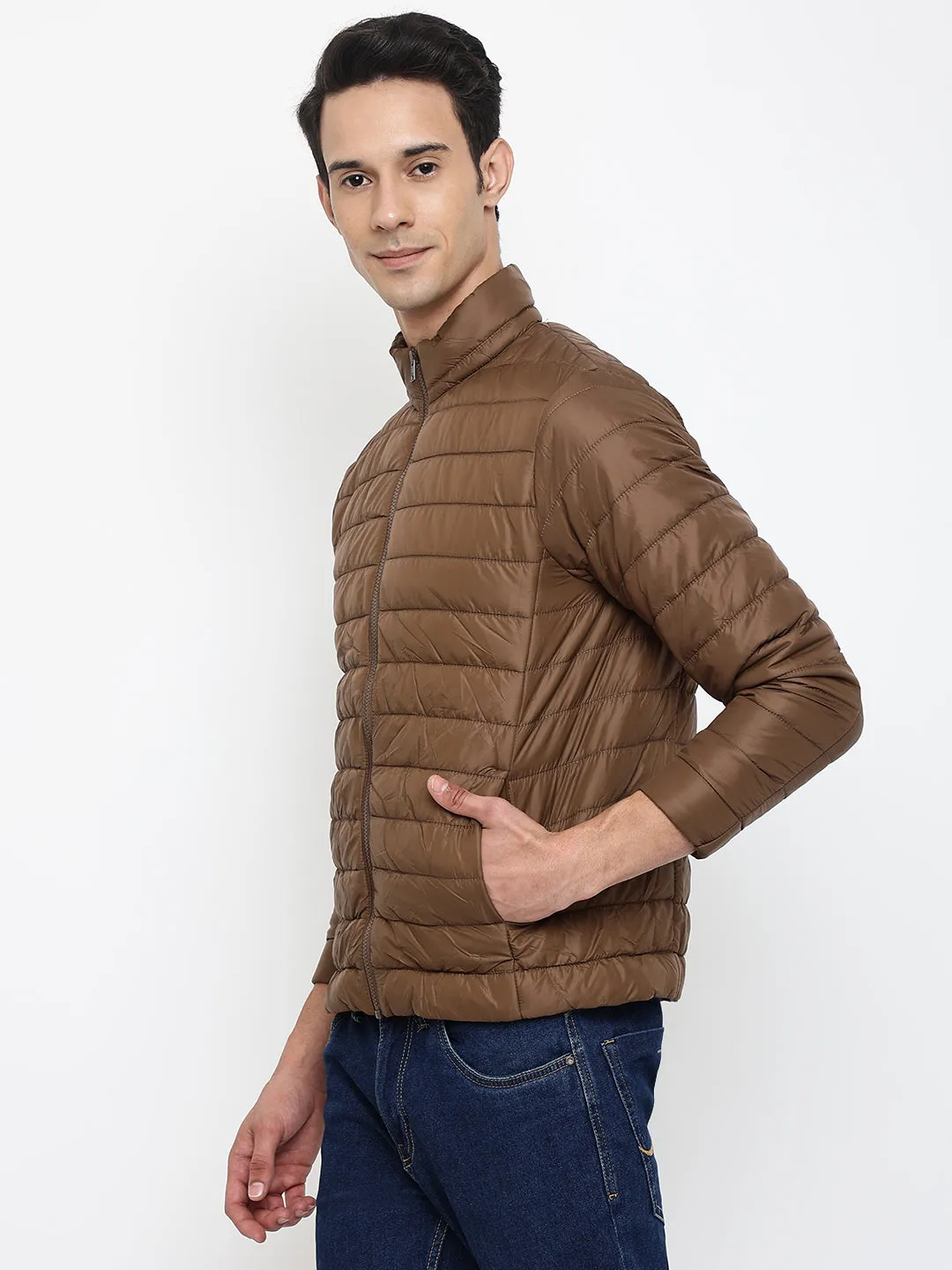 Men Brown Jacket