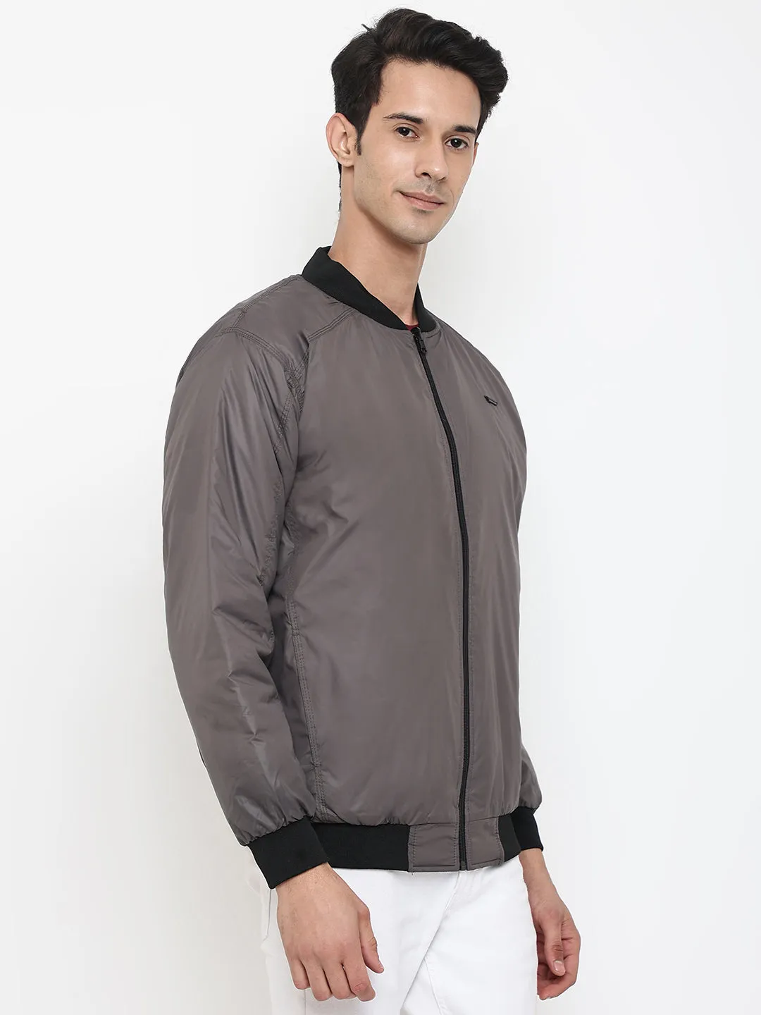 Men Grey Jacket