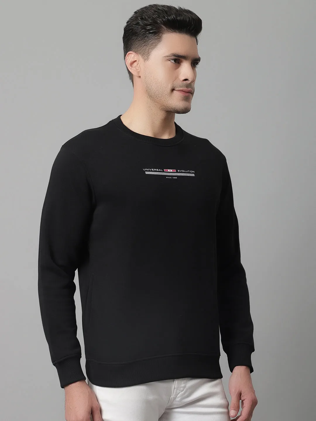 Mens Black Sweatshirt