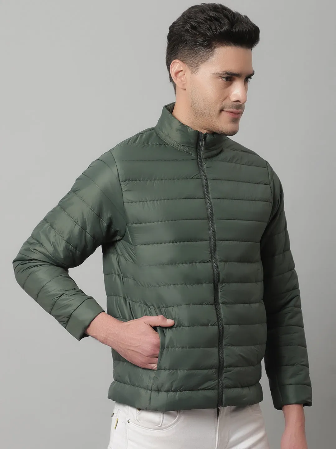 Men's Bottle Green Jacket