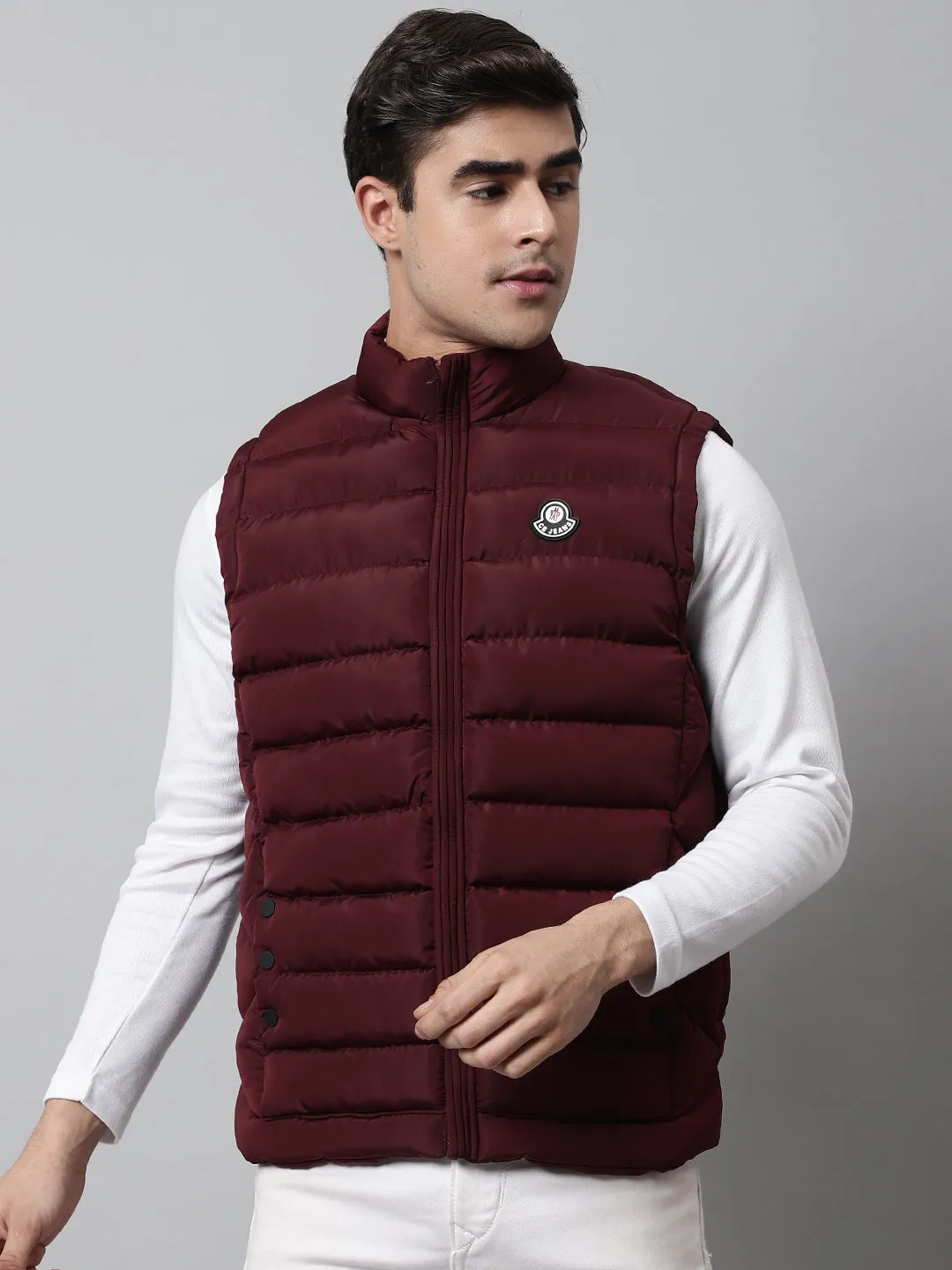 Mens Maroon Jacket