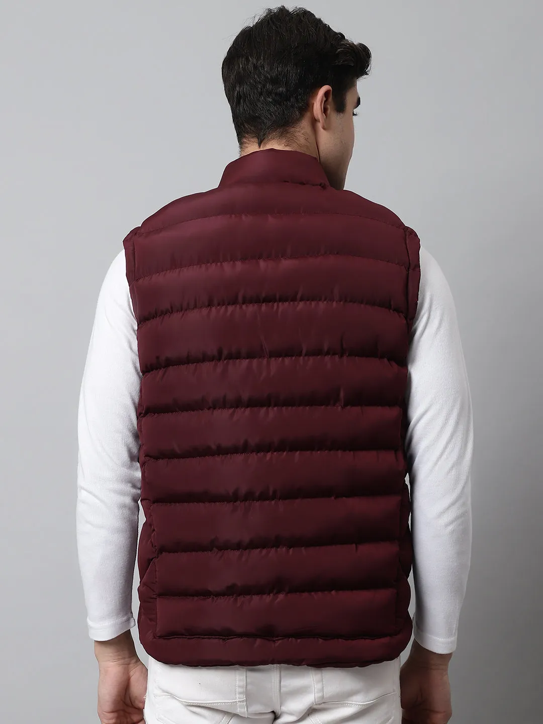 Mens Maroon Jacket