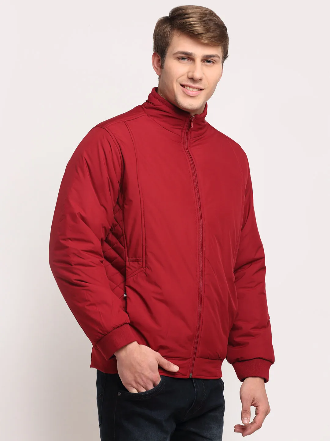 Men's Maroon Jacket