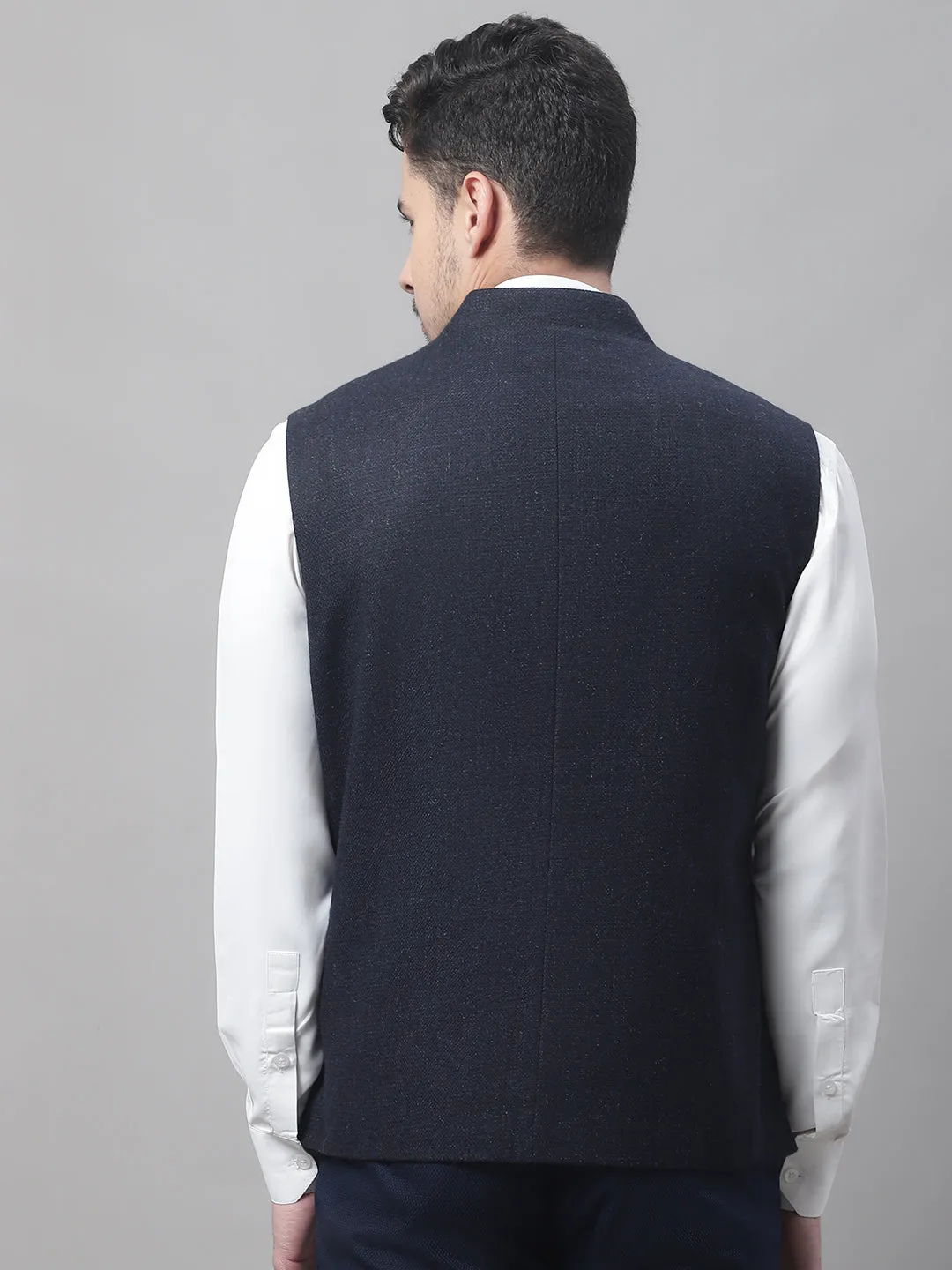 Men's Navy Waist Coat