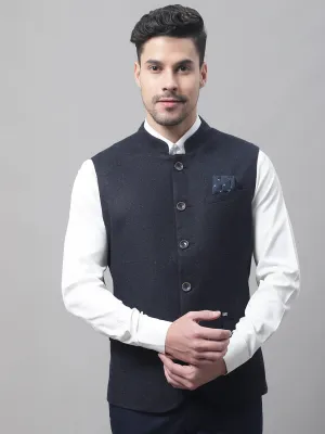 Men's Navy Waist Coat