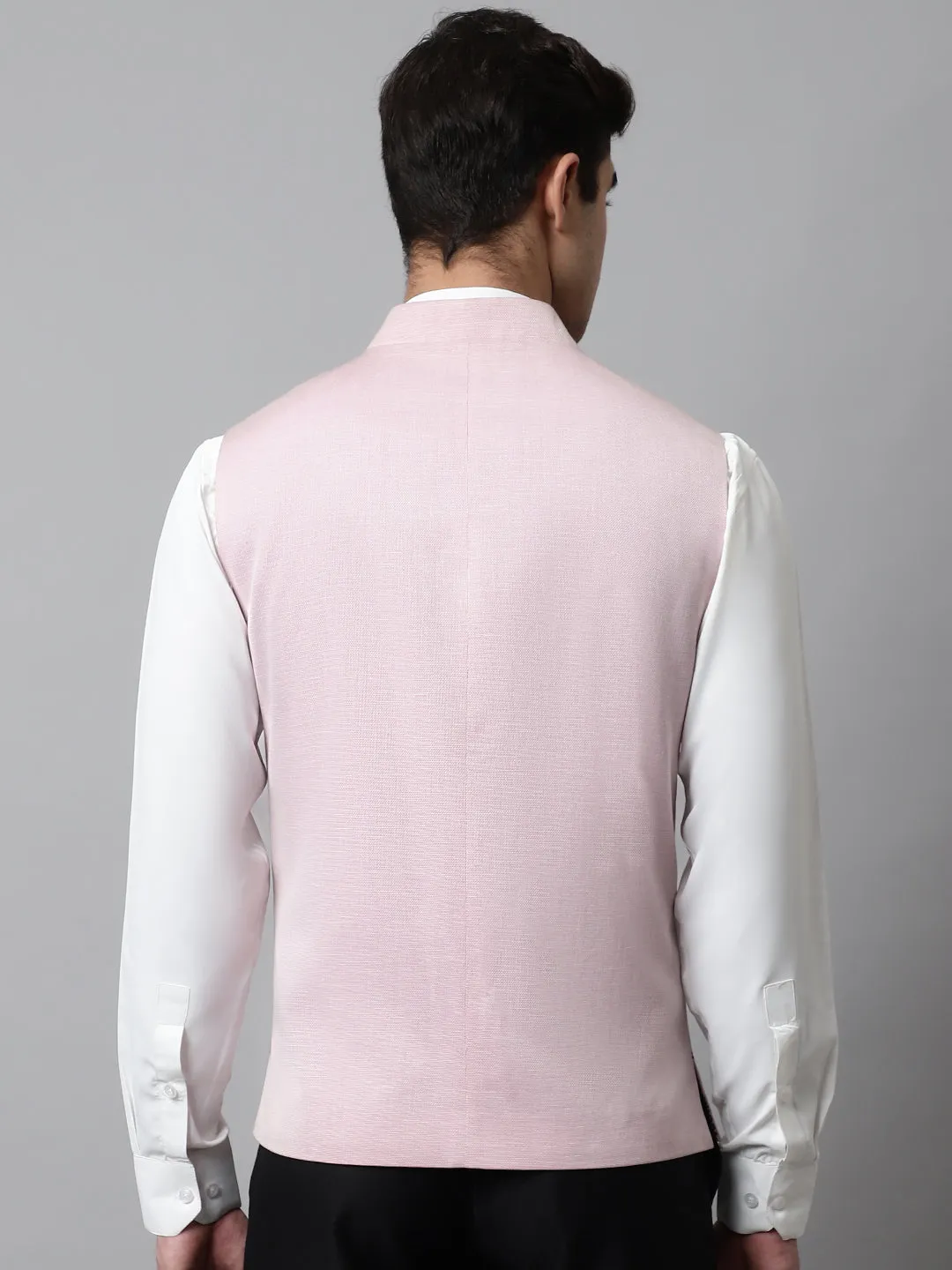 Mens Pink Waist Coat