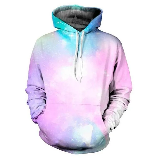 Mr.1991INC Space Galaxy Hoodies