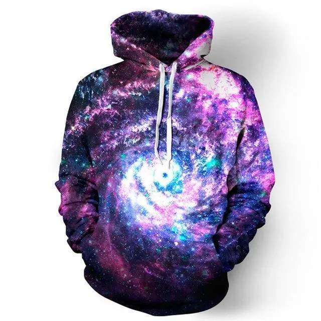 Mr.1991INC Space Galaxy Hoodies