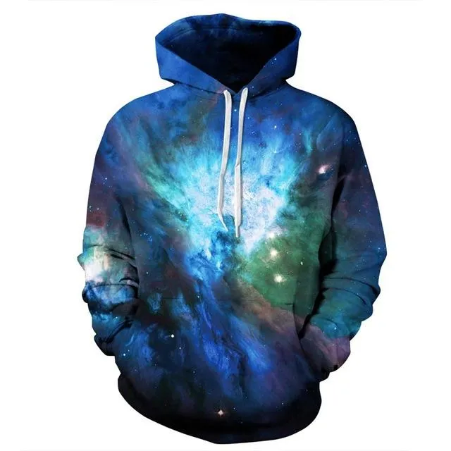 Mr.1991INC Space Galaxy Hoodies