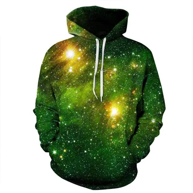 Mr.1991INC Space Galaxy Hoodies