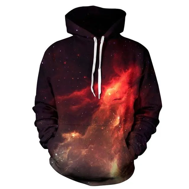 Mr.1991INC Space Galaxy Hoodies