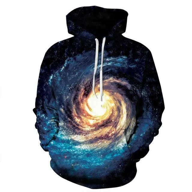 Mr.1991INC Space Galaxy Hoodies