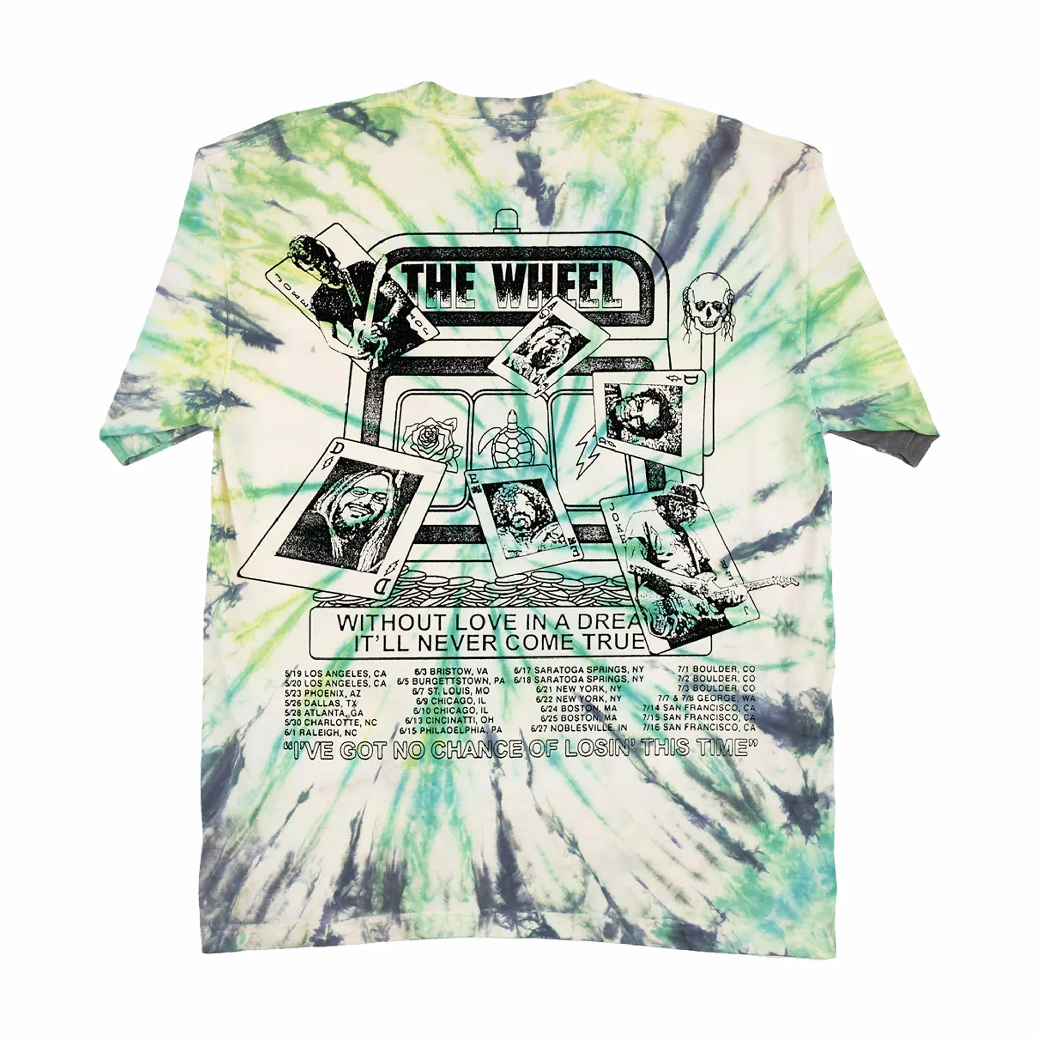 Online Ceramics Jack Straw's Moonshine & Undertaking Tee (Tie Dye)