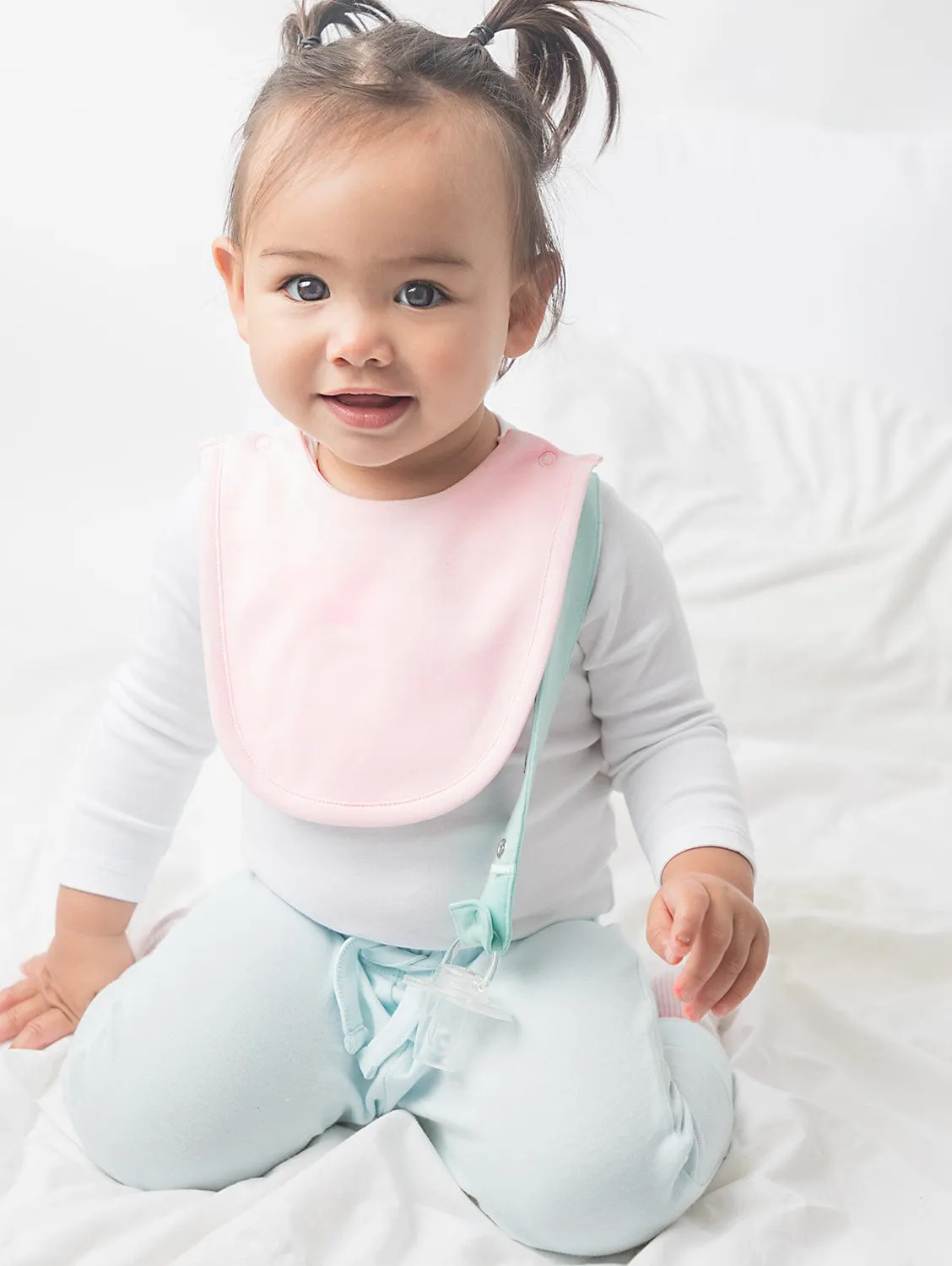 Organic Cotton Bib | White