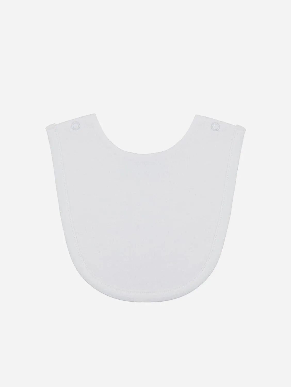 Organic Cotton Bib | White