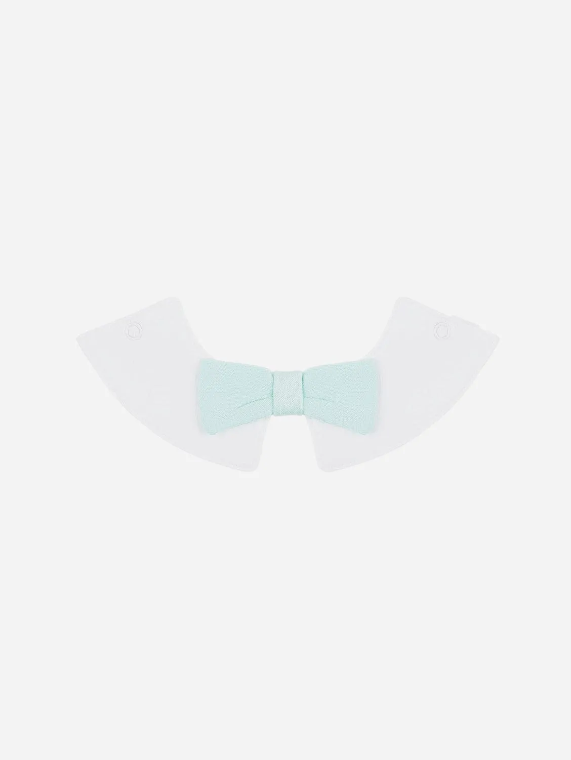 Organic Cotton Bow Tie Collar | Mint