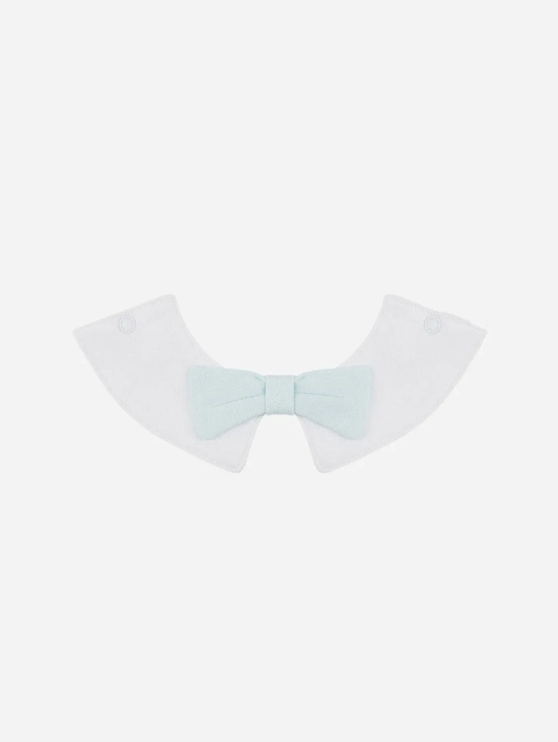 Organic Cotton Bow Tie Collar | Sky Blue