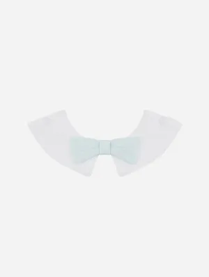 Organic Cotton Bow Tie Collar | Sky Blue