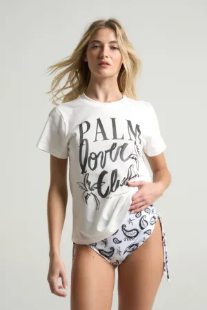 Palm Black Graphic Tee