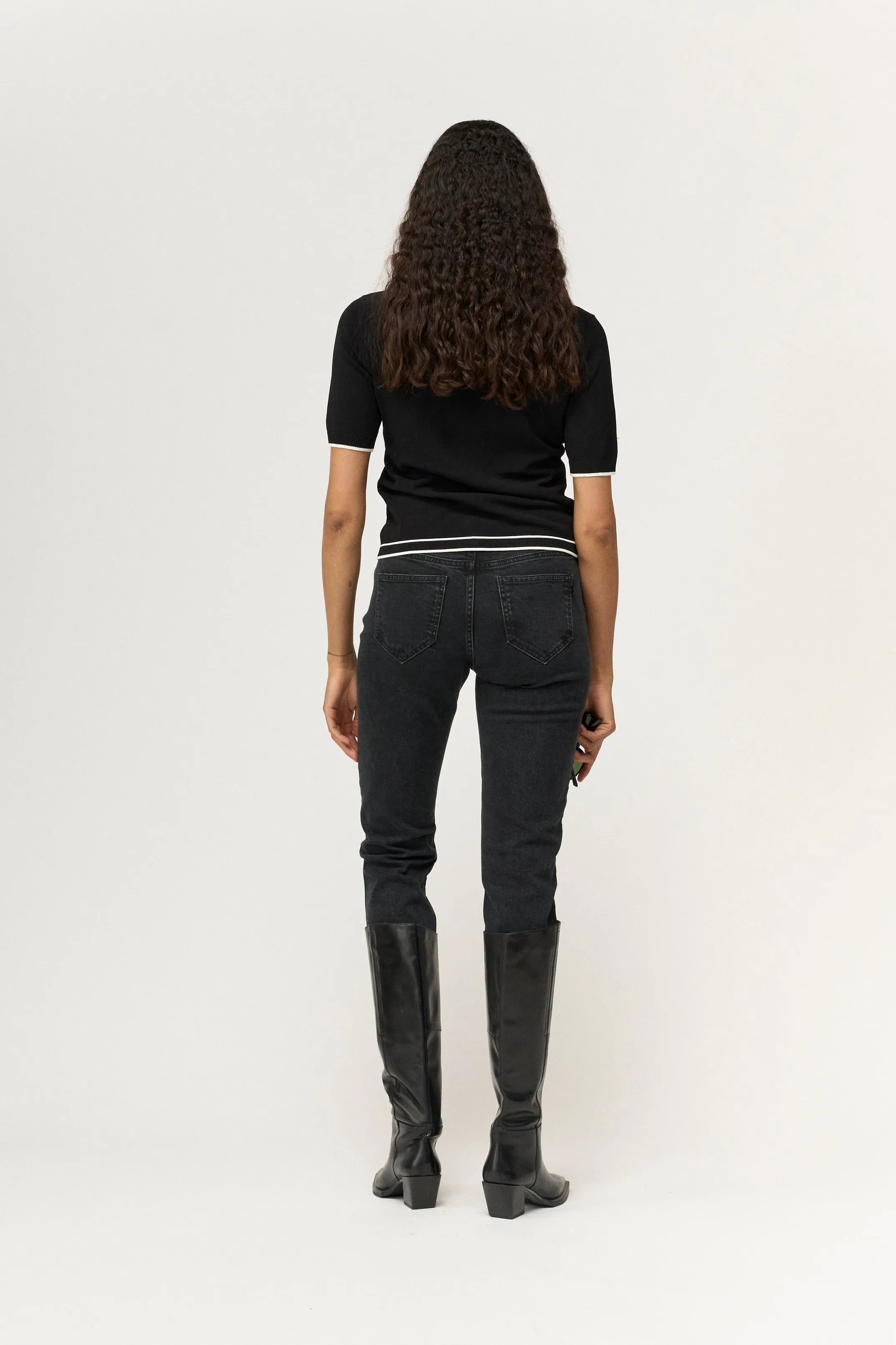 PD-Nora SWAN Jeans 70's Organic Black