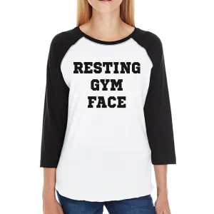 RGF Womens Baseball Tee Funny Graphic Raglan T-Shirt Workout Gifts