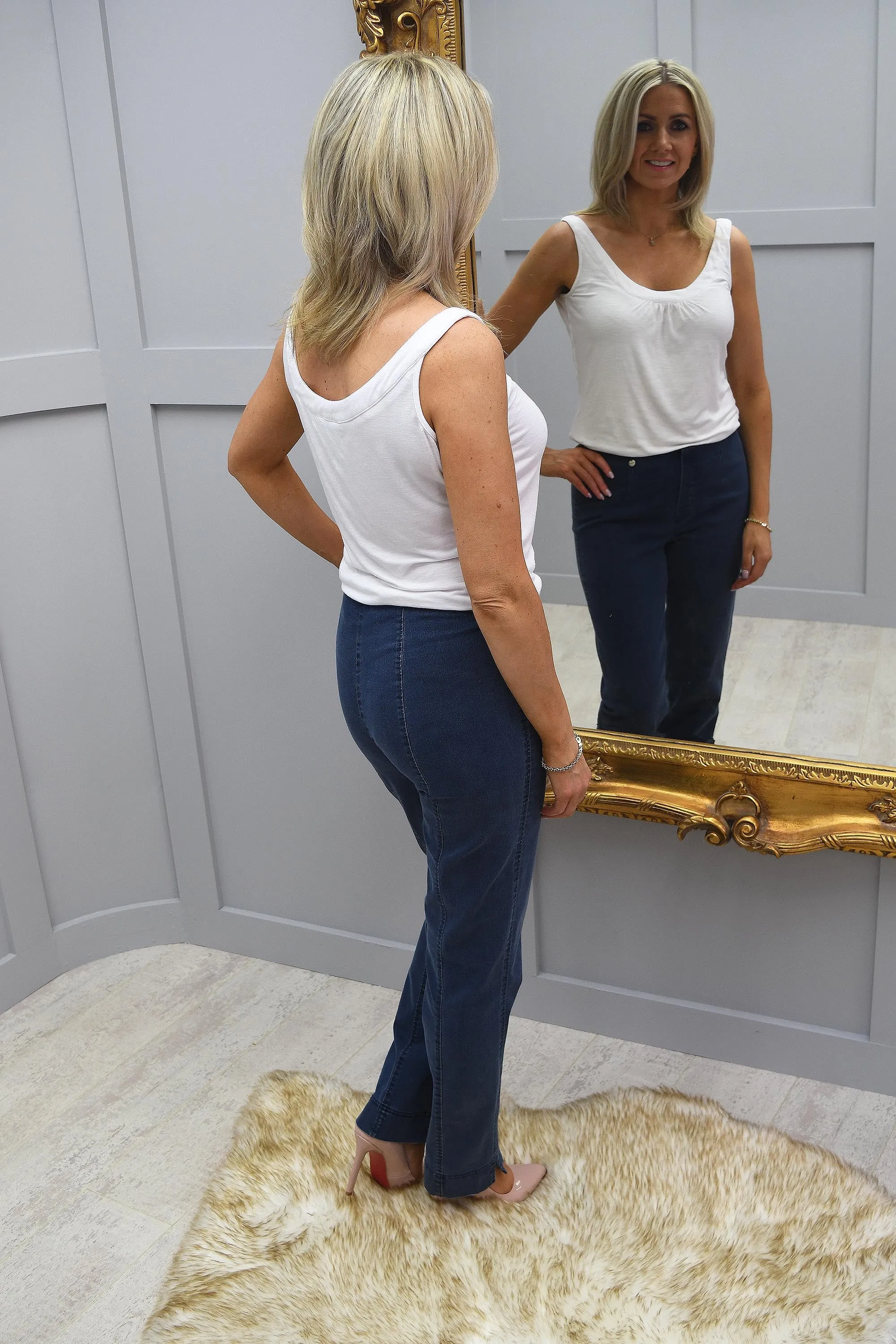 Robell Marie Blue Denim Jeans- 51639 5448 64