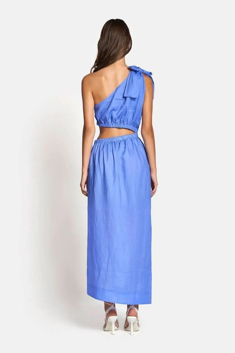 Sienna One Shoulder Cut Out Midi Dress