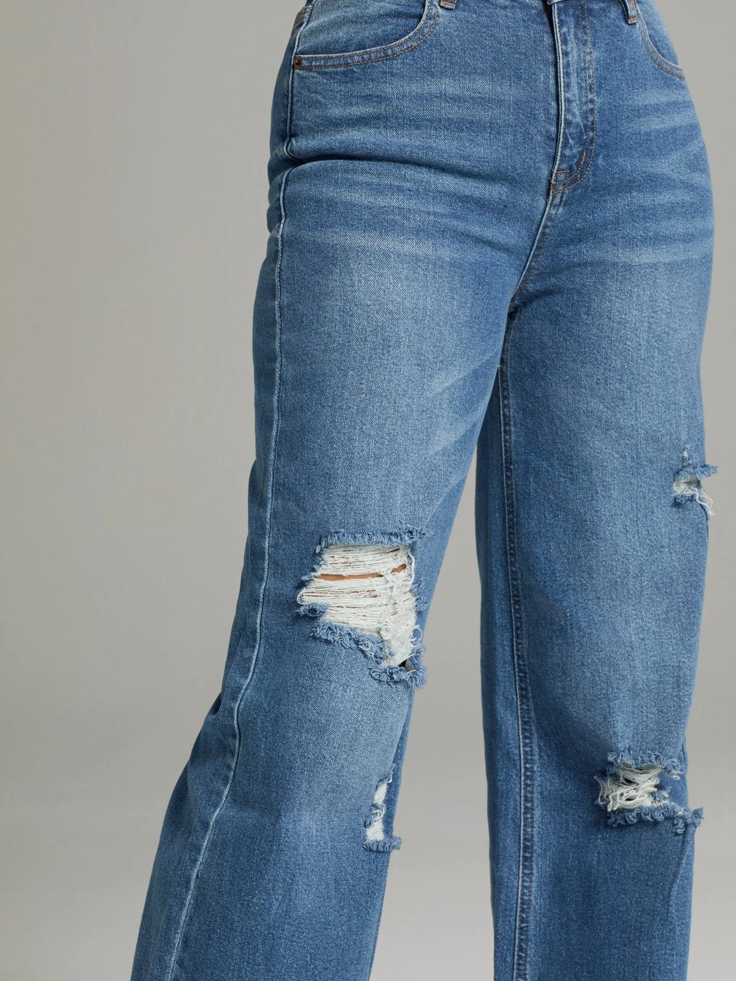 Sirena High-Rise Wide-Leg Jeans