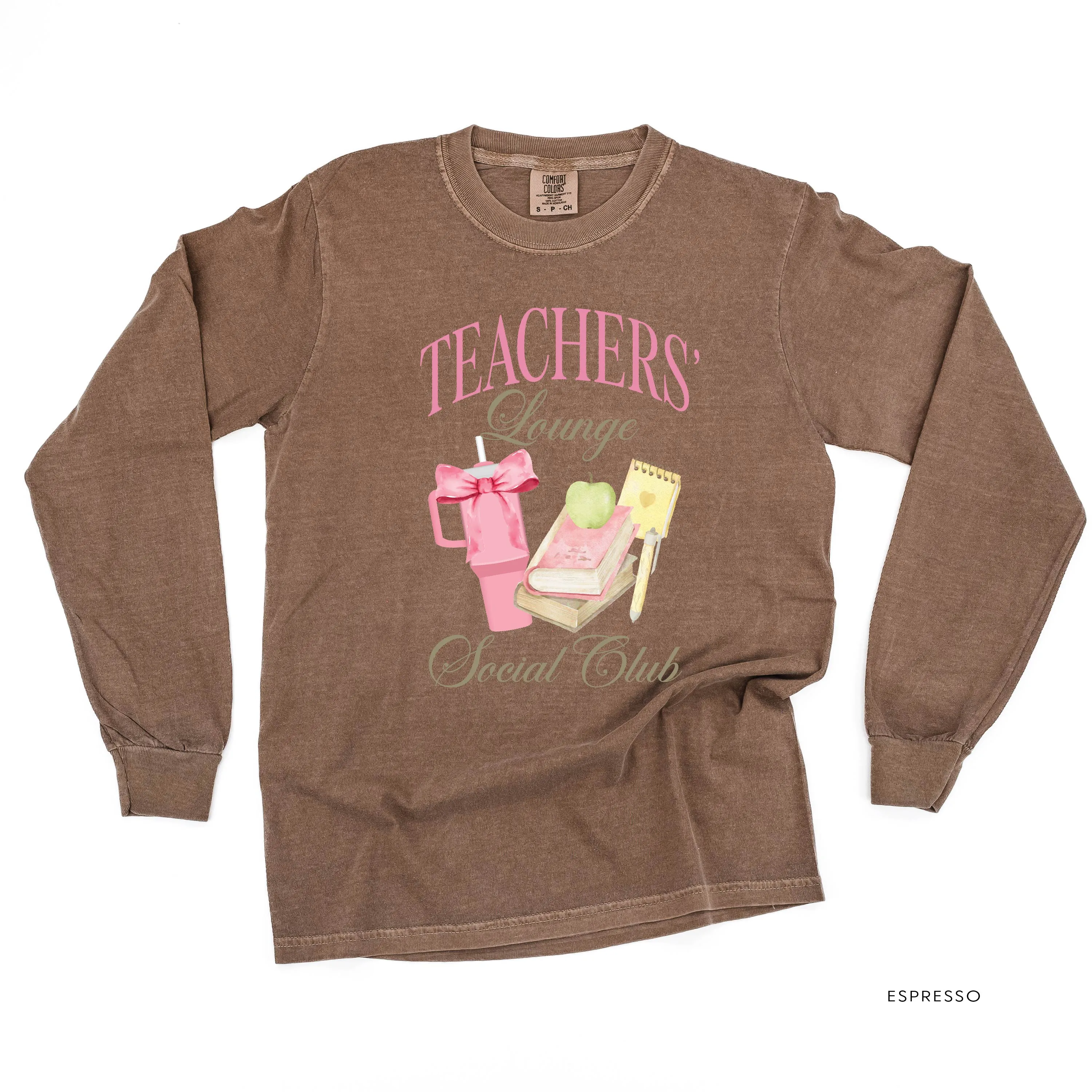 Teachers' Lounge Social Club - LONG SLEEVE COMFORT COLORS TEE