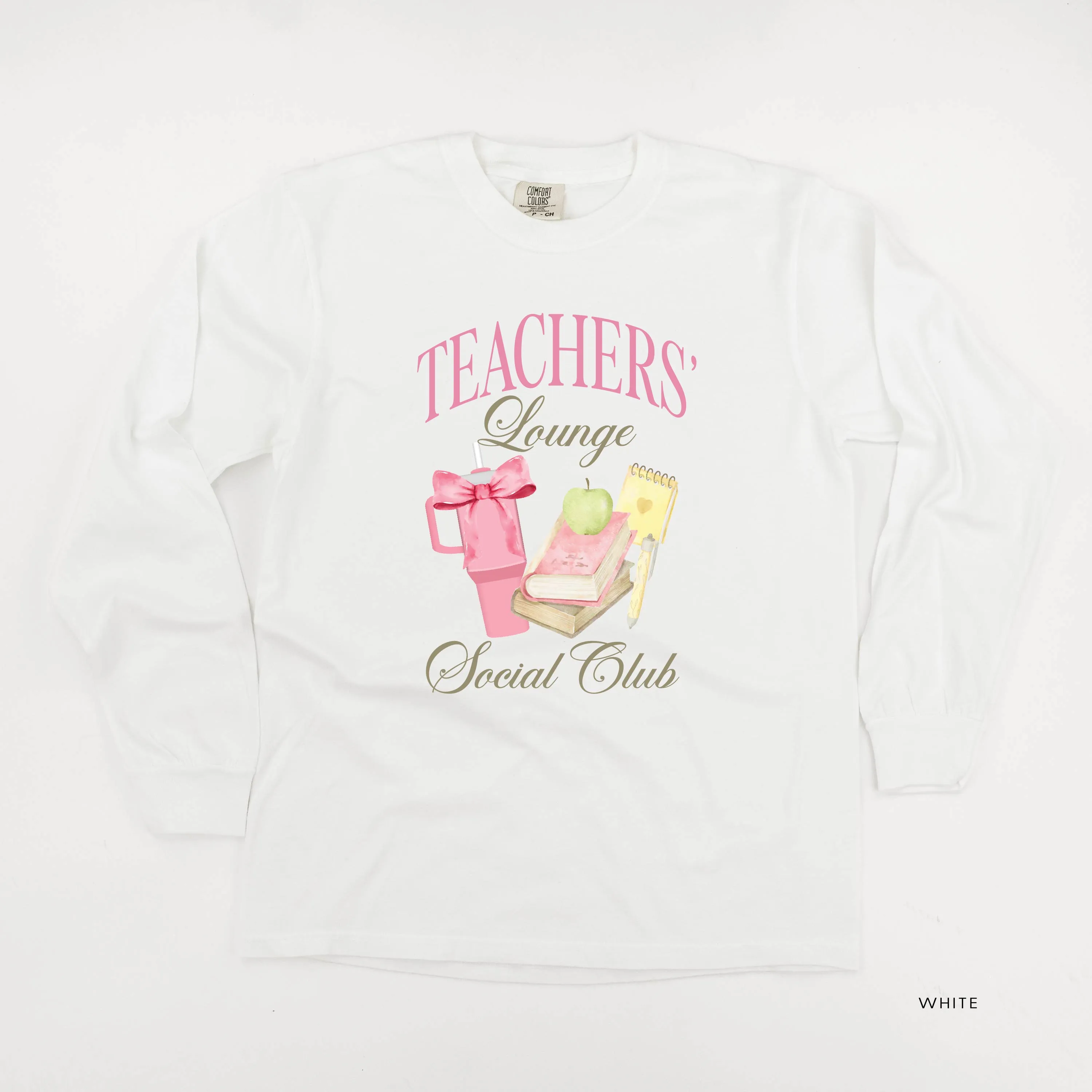 Teachers' Lounge Social Club - LONG SLEEVE COMFORT COLORS TEE