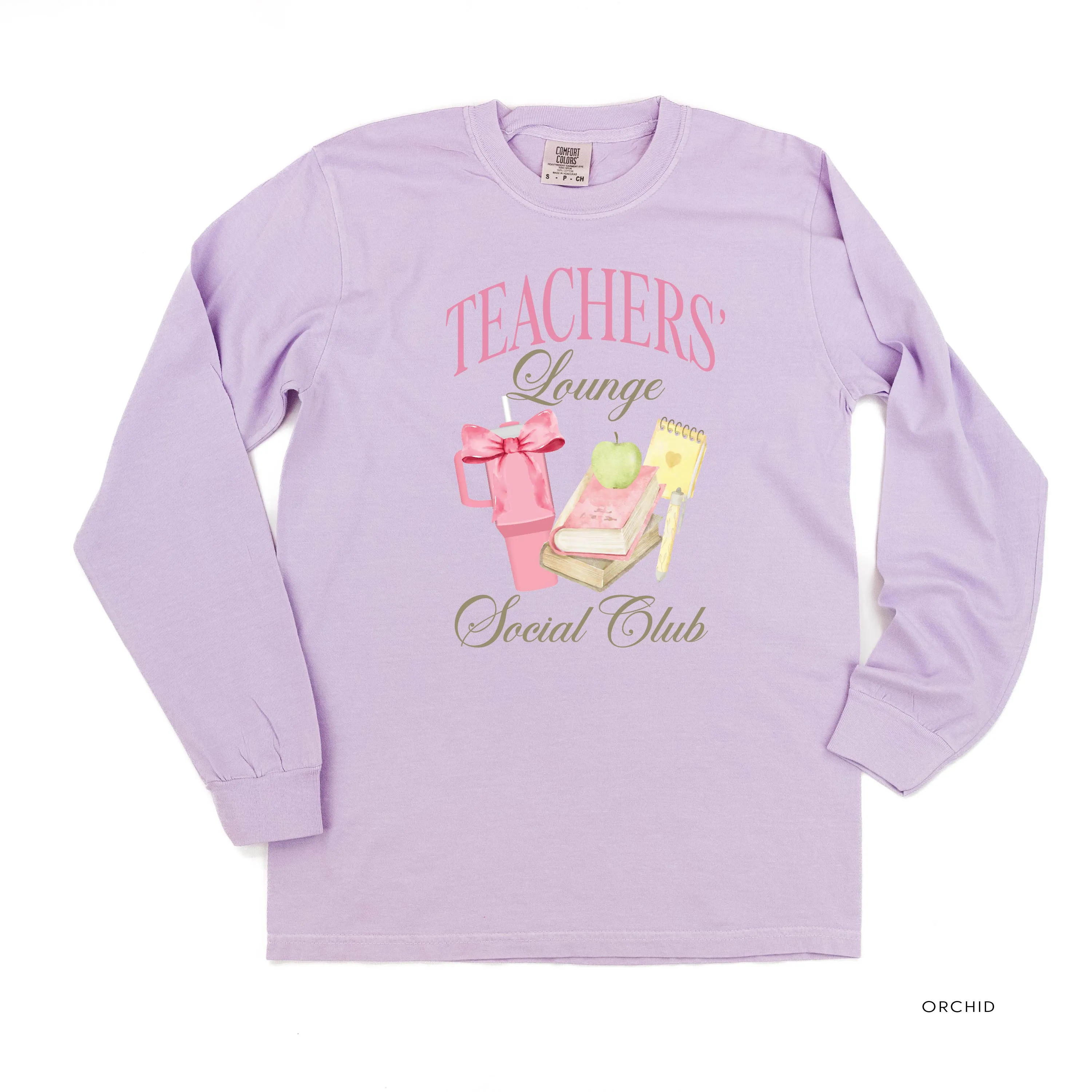 Teachers' Lounge Social Club - LONG SLEEVE COMFORT COLORS TEE