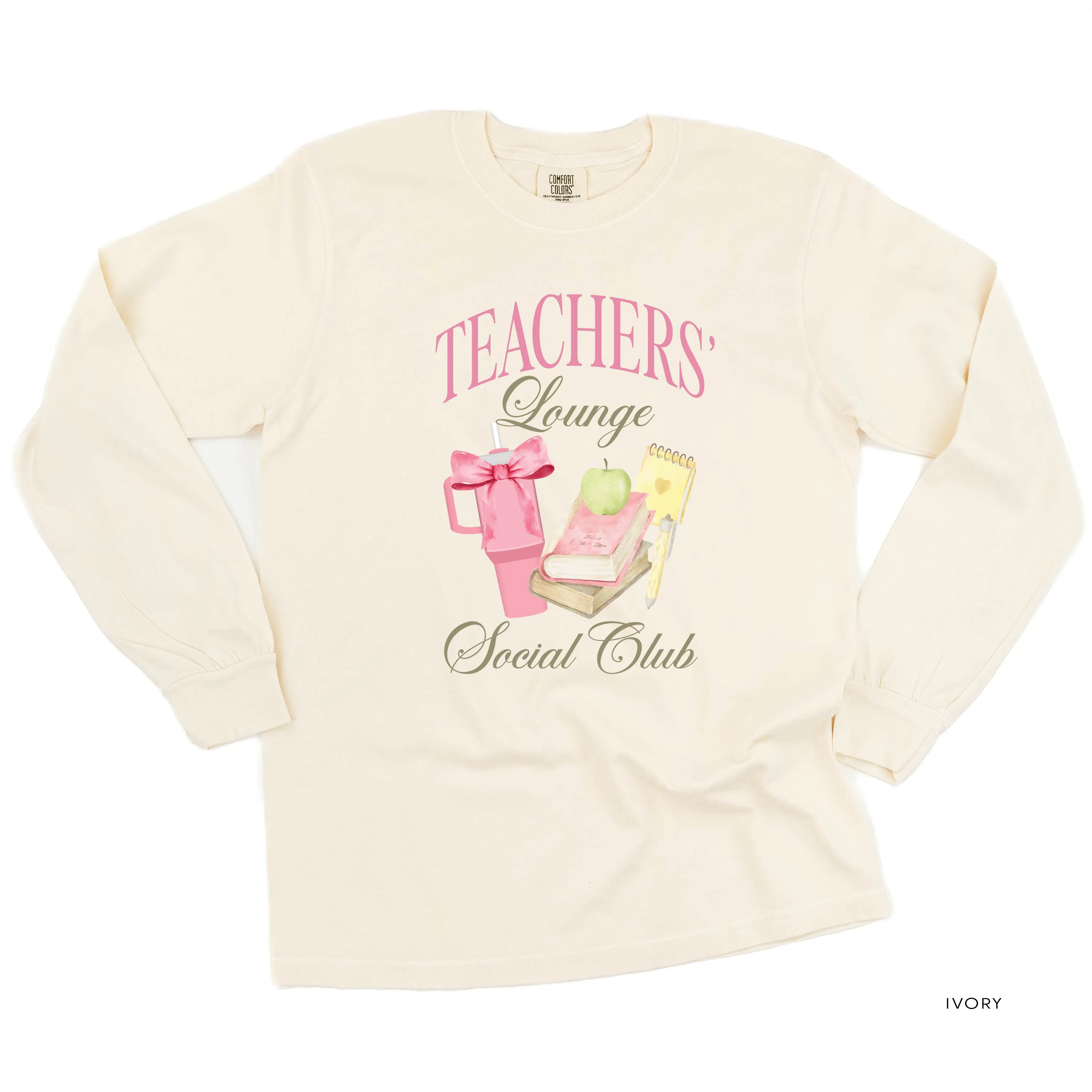 Teachers' Lounge Social Club - LONG SLEEVE COMFORT COLORS TEE