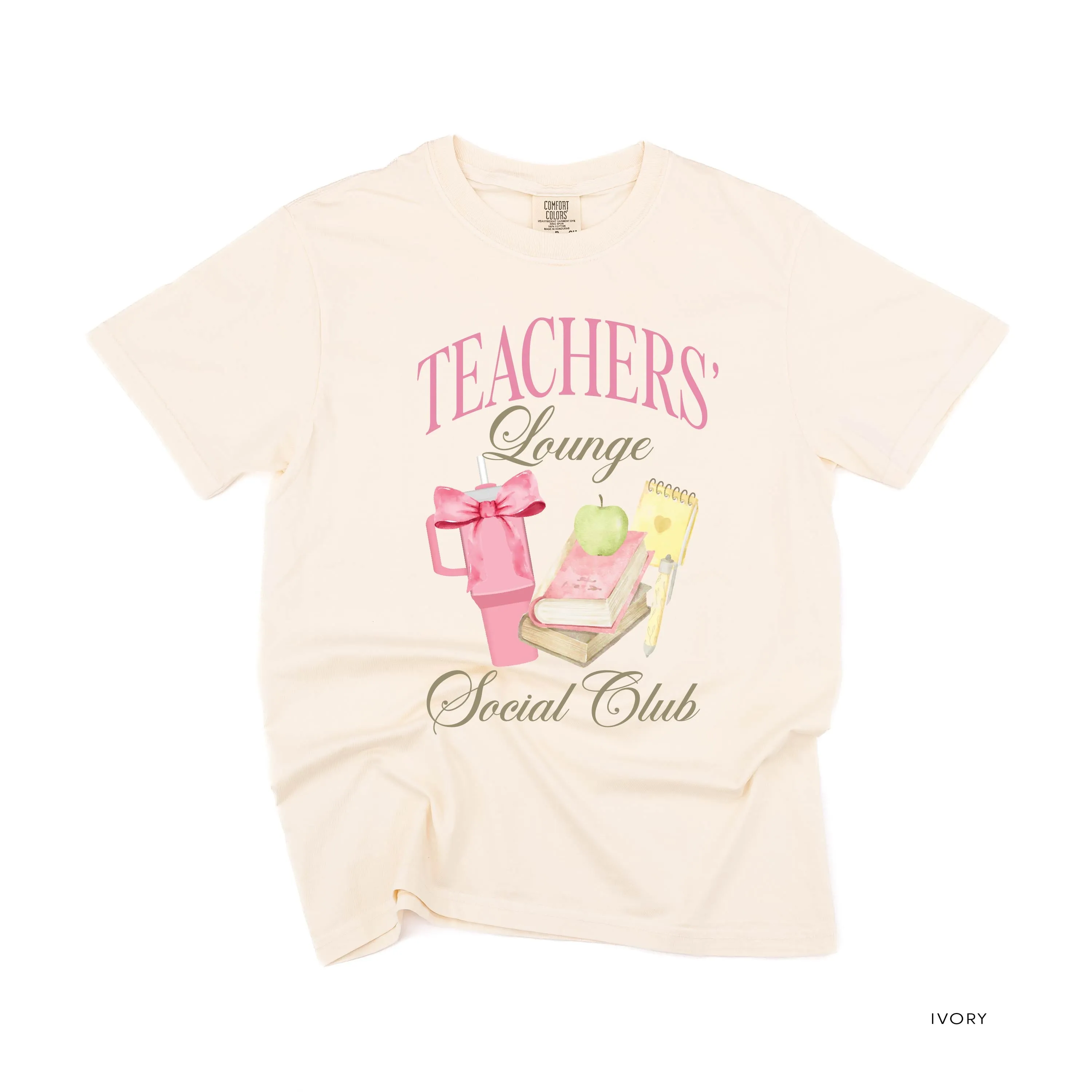 Teachers' Lounge Social Club - SHORT SLEEVE COMFORT COLORS TEE