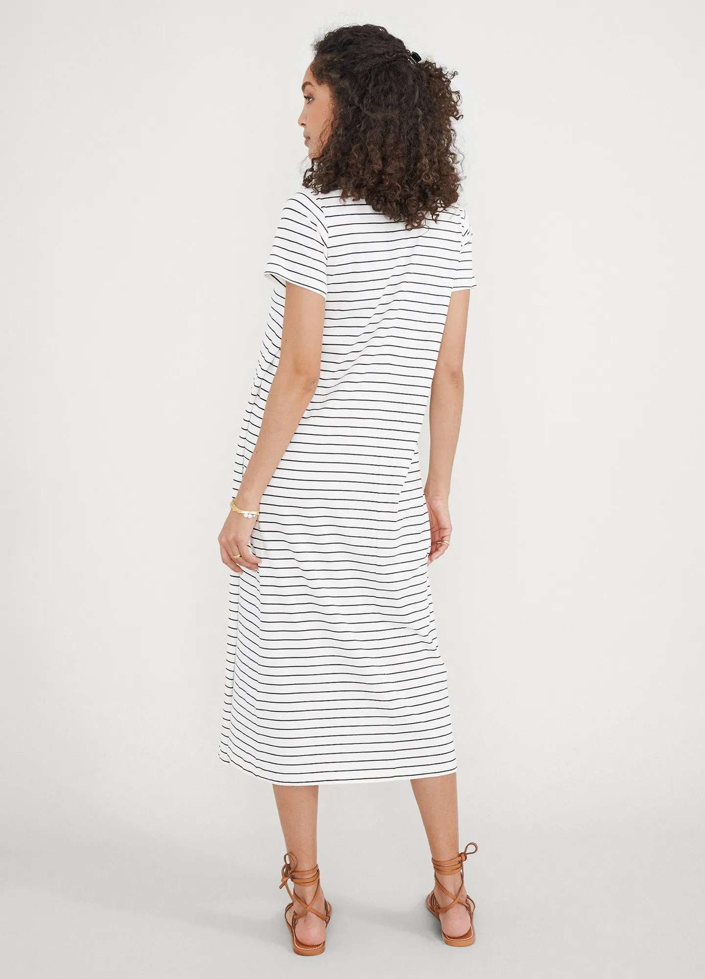 The Easy Going Nursing Tee Dress