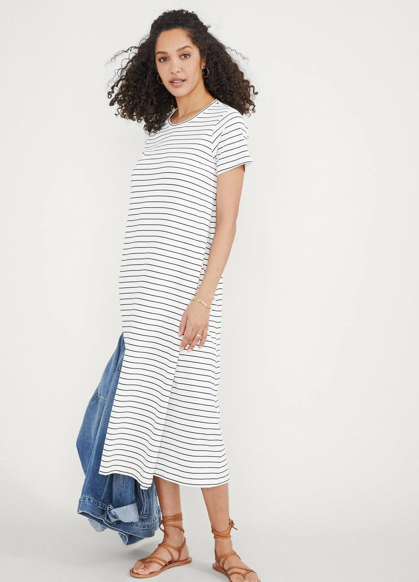 The Easy Going Nursing Tee Dress