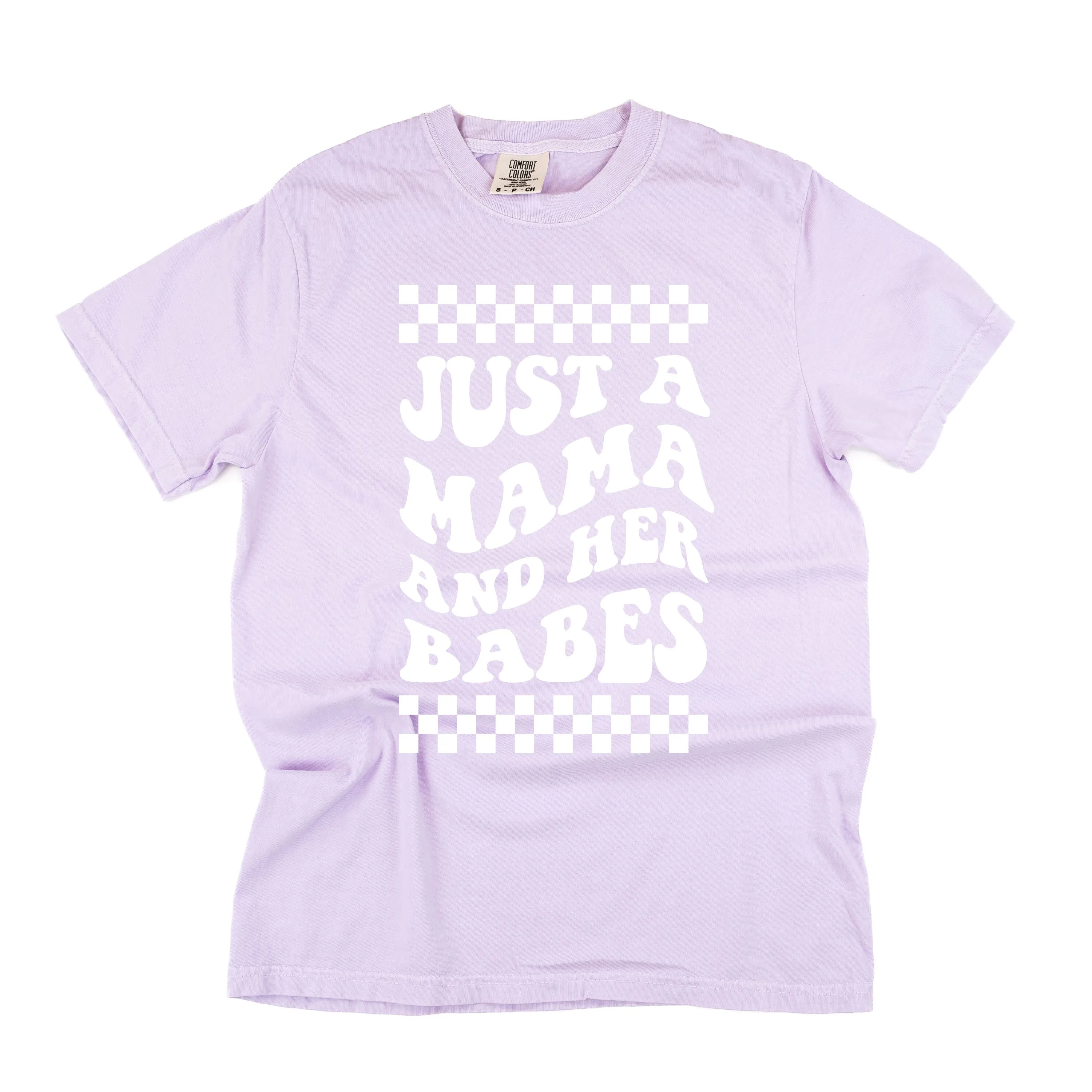 THE RETRO EDIT - Just a Mama and Her Babes - SHORT SLEEVE COMFORT COLORS TEE