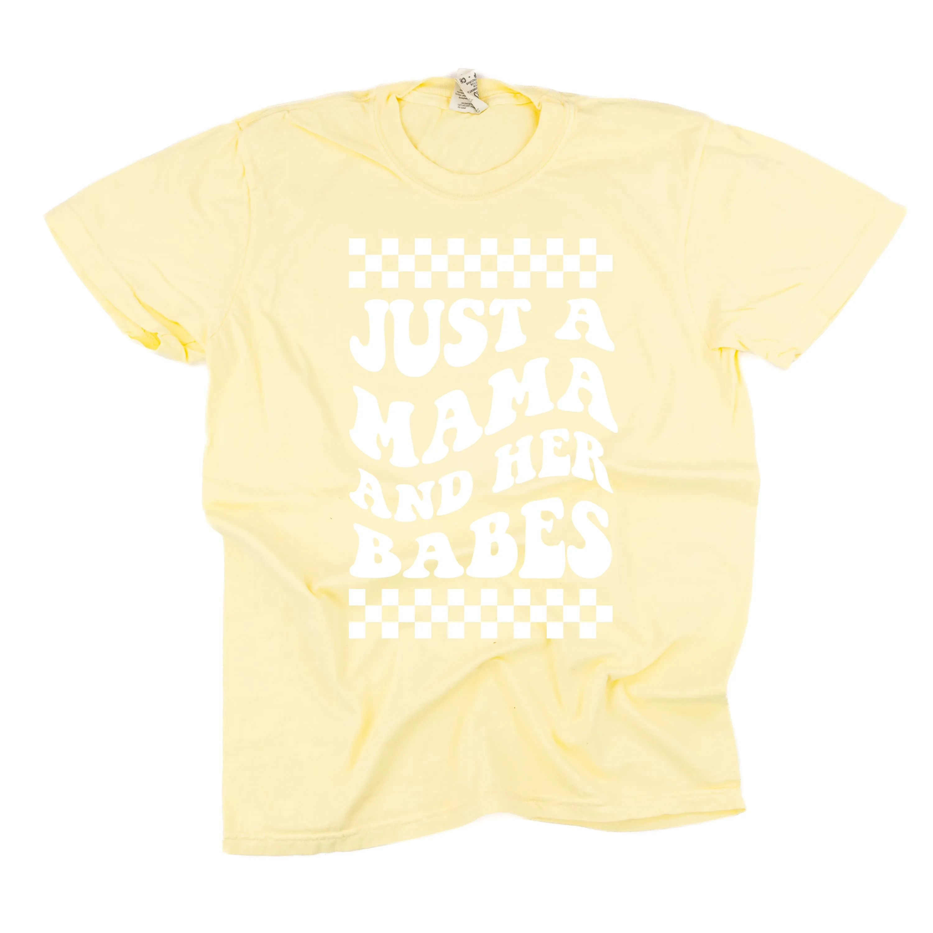 THE RETRO EDIT - Just a Mama and Her Babes - SHORT SLEEVE COMFORT COLORS TEE