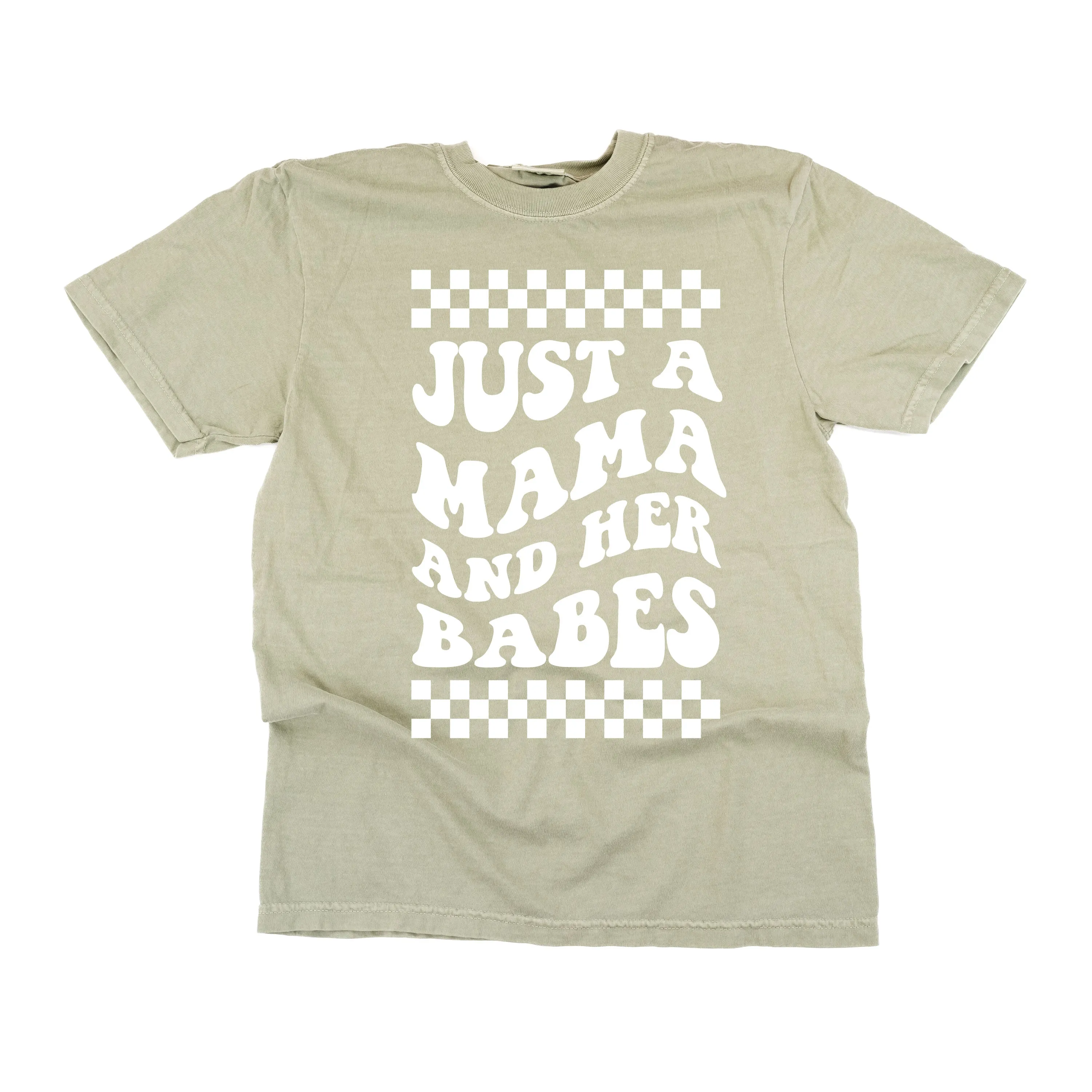 THE RETRO EDIT - Just a Mama and Her Babes - SHORT SLEEVE COMFORT COLORS TEE