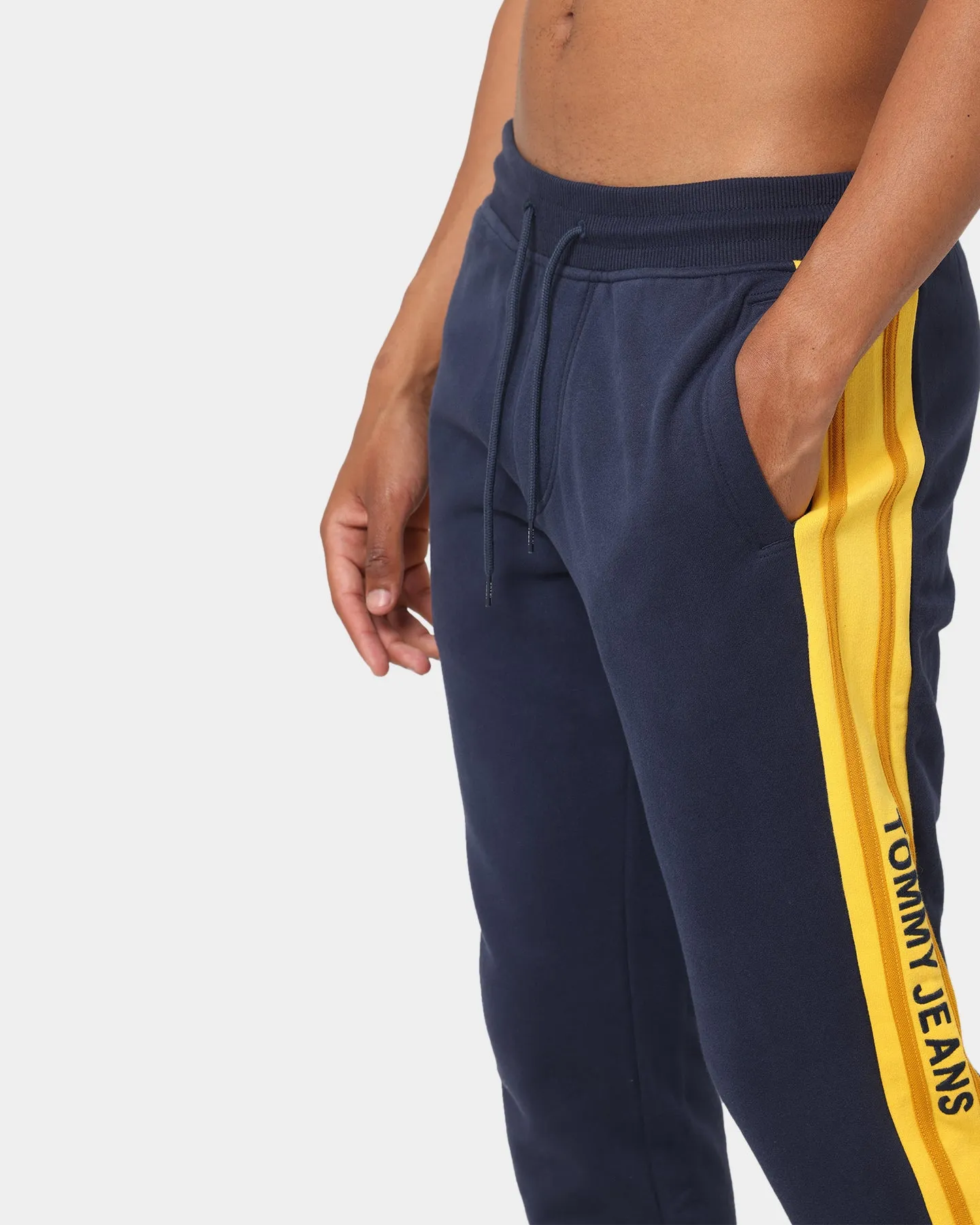 Tommy Jeans Rib Insert Track Pants Twilight Navy