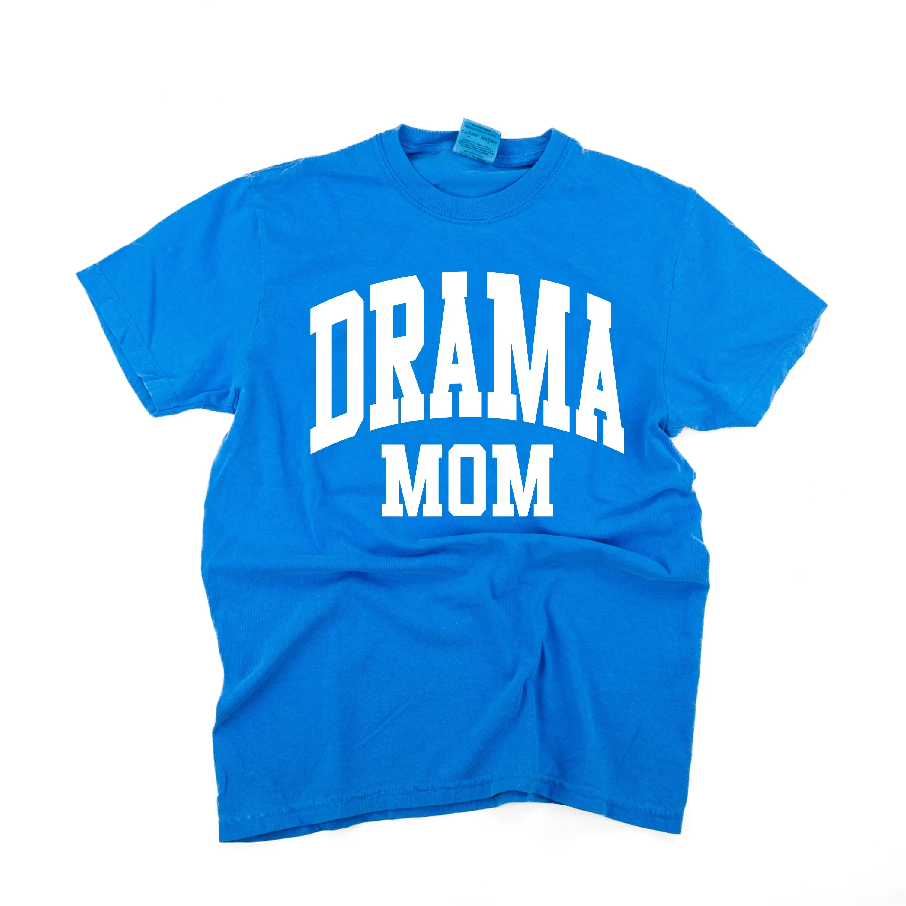 Varsity Style - DRAMA MOM - SHORT SLEEVE COMFORT COLORS TEE